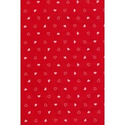 Saco 30X45 - C/ 25 Un - Coração Branco